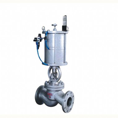 Pneumatic globe valve
