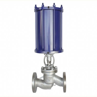 Pneumatic stainless steel globe valve