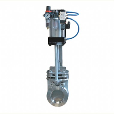 Pneumatic Valve with Plug-in Knife Type