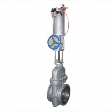 Manual flat pneumatic valve