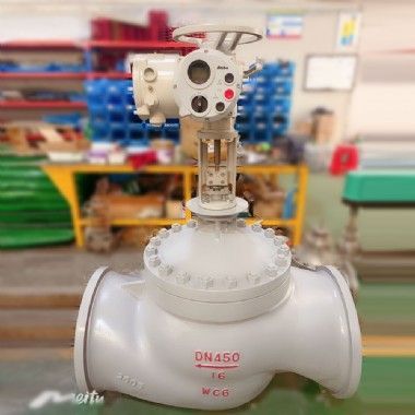 Electric sleeve regulating valve